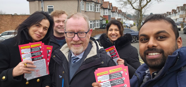 Campaign Team in Welsh Harp